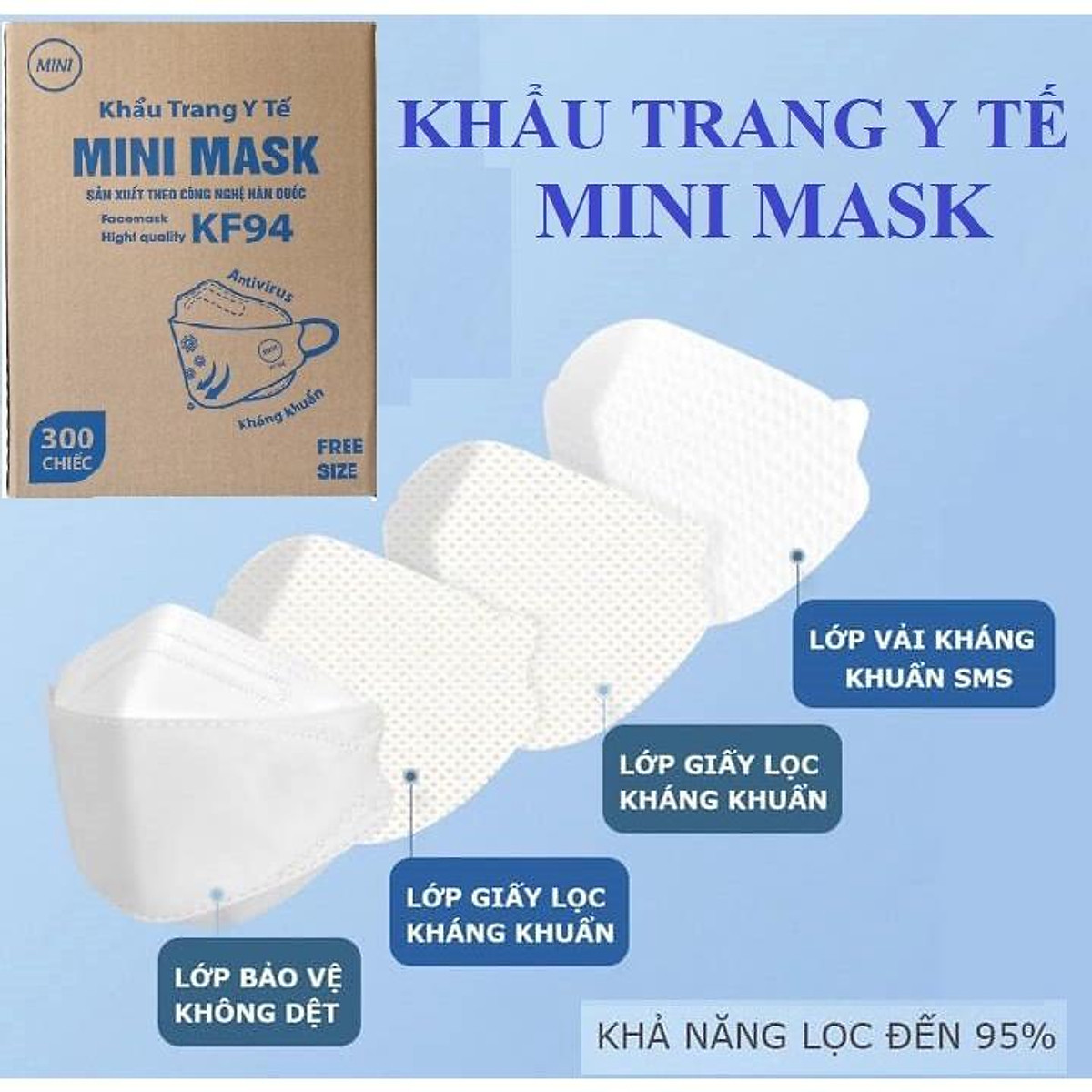 khẩu trang vải kháng khuẩn Mimi care